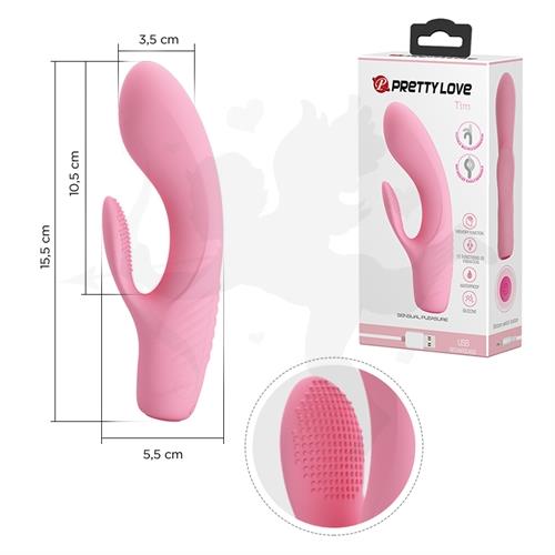 Estimulador de punto G y clitoris con carga USB