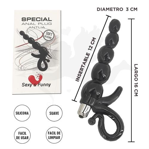 Antlia : Dilatador Anal  con Vibrador